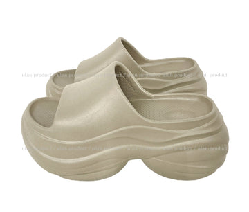 8cm UP! Wave EVA Platform Slippers